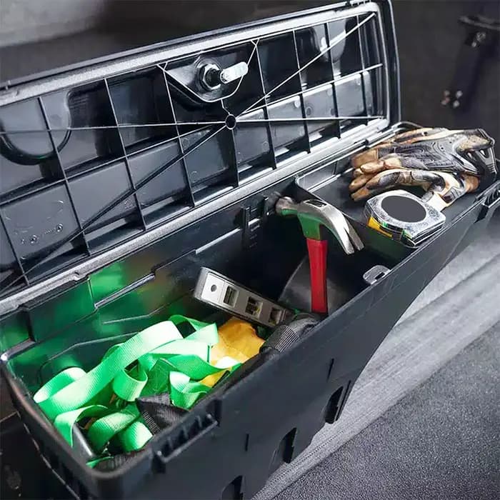 Boîte de rangement pour le plateau de camion pour Ford F-150 2015 2016 - 2021 Côté gauche ou droit Coffre arrière