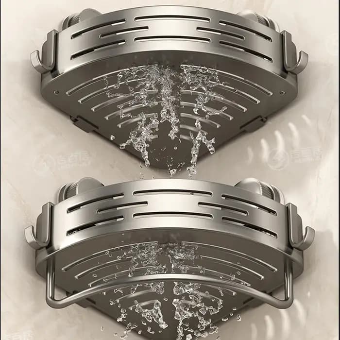 AOBT type ventouse support de rangement pour toilettes poinçon gratuit triangle trépied de toilette étagère