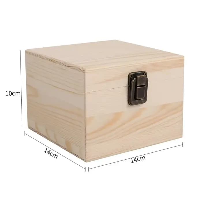 Boîte de rangement rectangulaire créative en bois, boîte à bijoux à clapet, boîte à fleurs séchées p