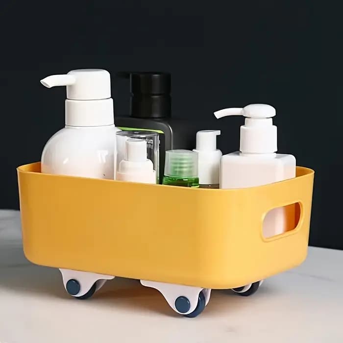 Boîte de rangement 4/8 pièces, roues à roulettes pour meubles, poulie directionnelle domestique, boîte de rangement portable auto-adhésive, roulette inférieure