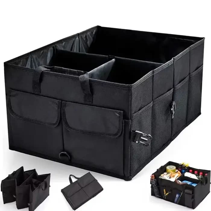 Boîte de rangement de voiture de grande capacité