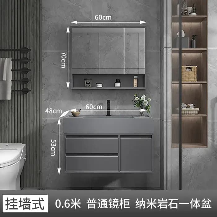 Décorations tiroirs salle de bain armoire plante chine chambre coin salle de bain armoire accessoire