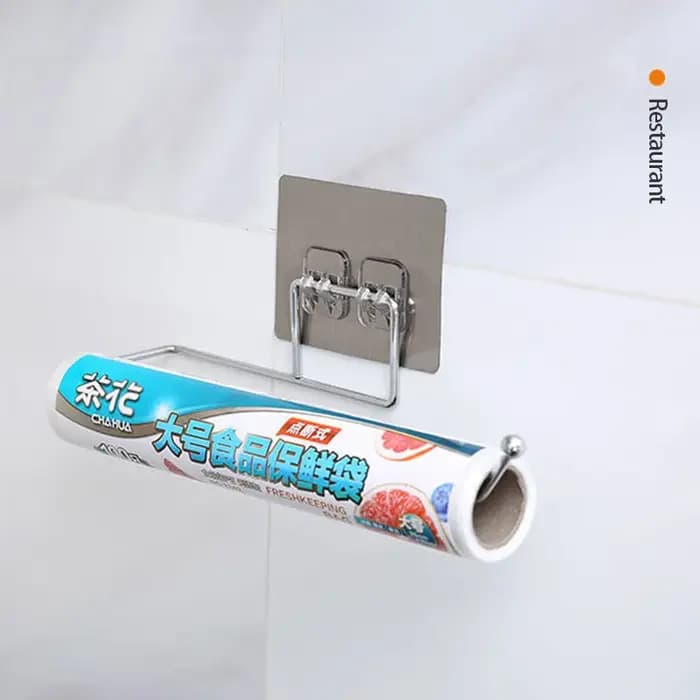 1/2pcs Porte-Papier Hygiénique Suspendu pour Salle de Bain et Cuisine