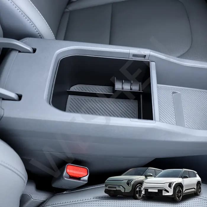 Boîte de rangement pour accoudoir de voiture KIA 2024 – 2025 EV3