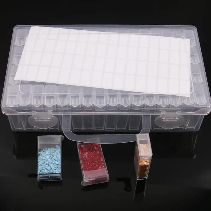 5D bricolage diamant peinture outils accessoires boîte de rangement conteneur