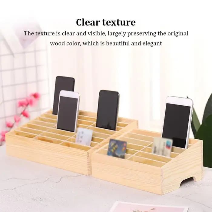 Boîte de rangement pour téléphone portable 24/12 cellules