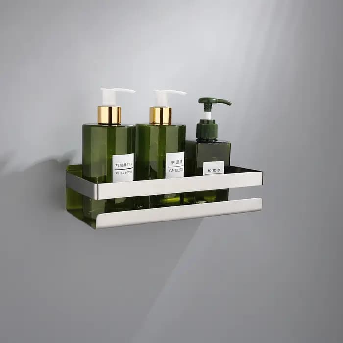 Étagère de salle de bain en acier inoxydable 304