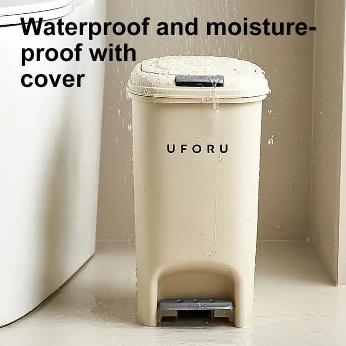 UFORU 10L bacs de rangement de déchets de luxe de grande capacité pour salon cuisine et salle de bai