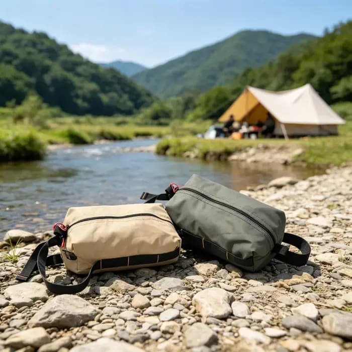 Sac de rangement portable pour camping en plein air