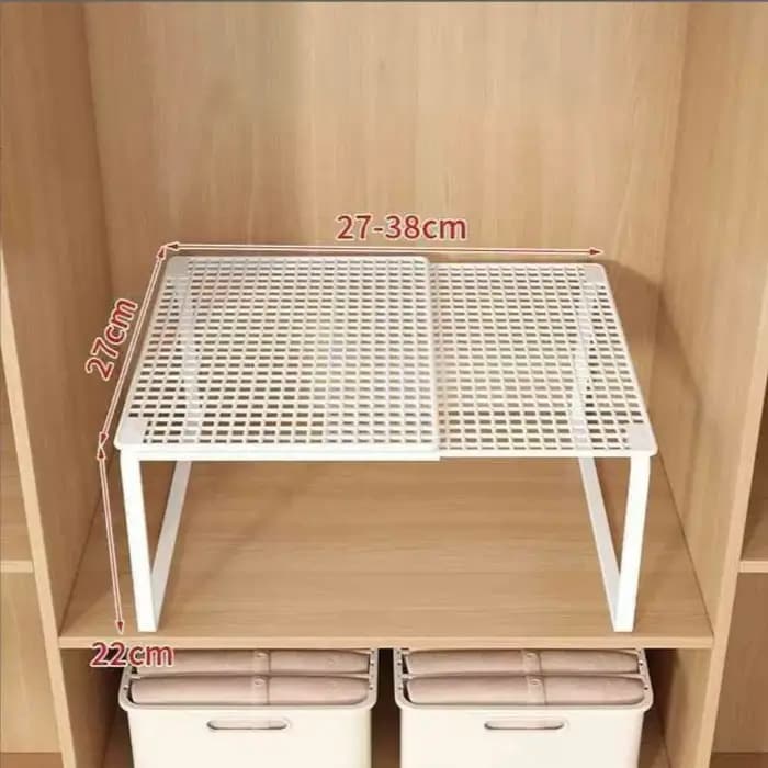 Étagère de placard en métal DIY extensible et réglable