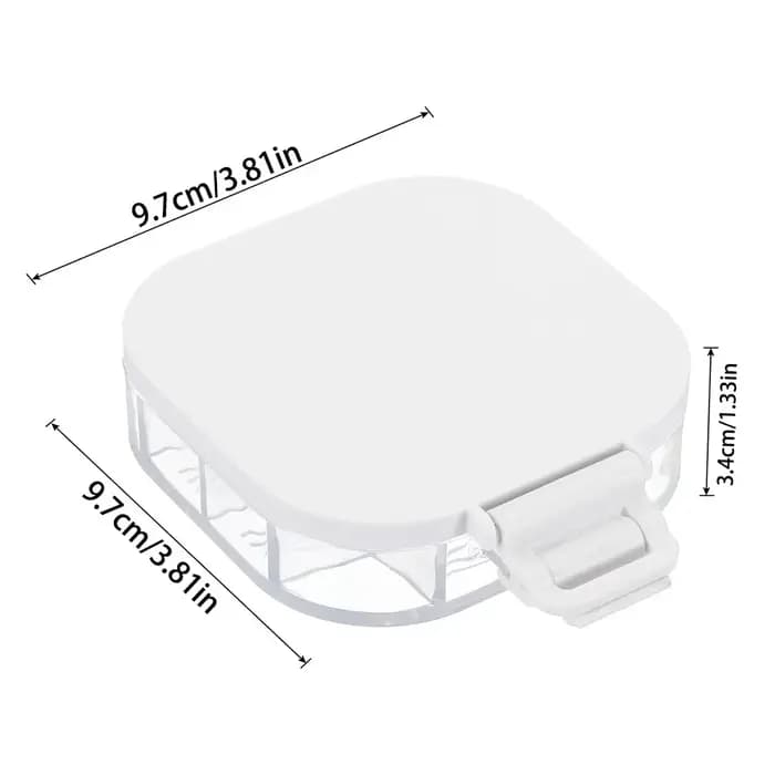 Boîte de rangement pour peinture, palette à 16 compartiments, hermétique, pour garder les peintures