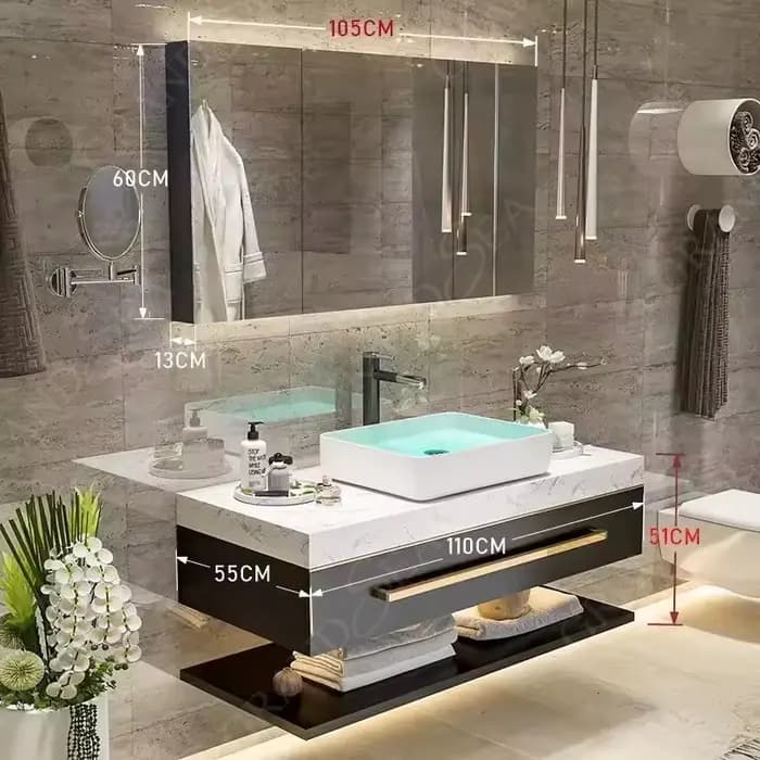 Meubles de rangement pour salle de bain