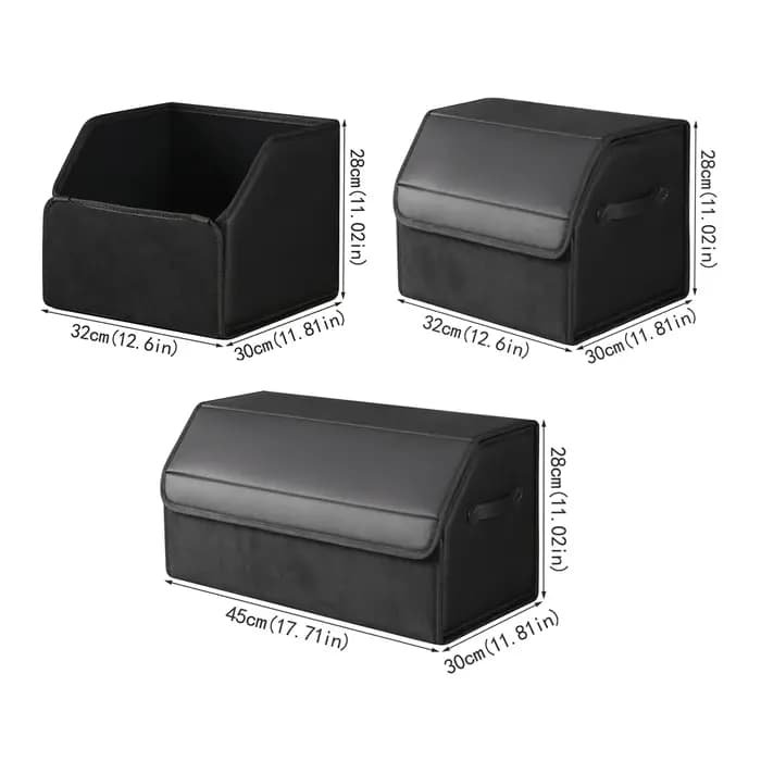 Boîte de rangement de coffre de voiture