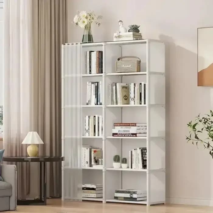 Armoire de rangement multi-niveaux 5/6