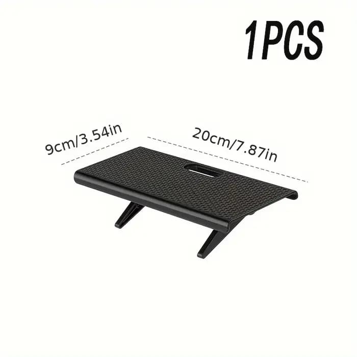 Étagère supérieure réglable pour écran de télévision, moniteur d'ordinateur, support de rangement su