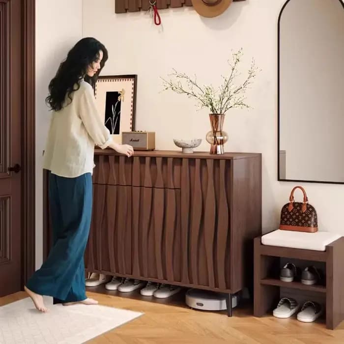 Meuble de rangement pour porche d'entrée