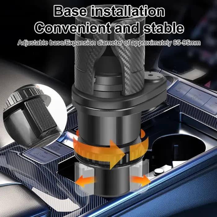 Support de rangement double couche 2-en-1 pour tasses