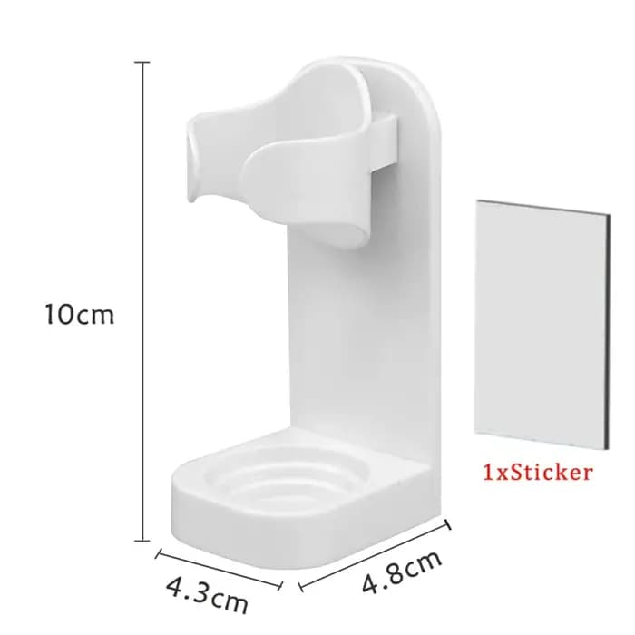 Porte-brosse à dents électrique mural pour adultes, porte-brosse à dents sans lueur, accessoires de