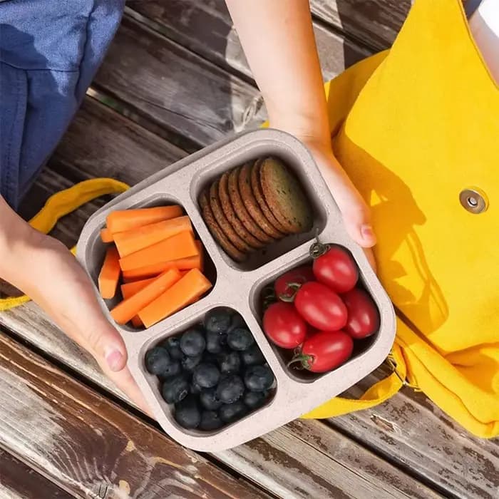 Boîte de Rangement des citrouille à 4 Grilles