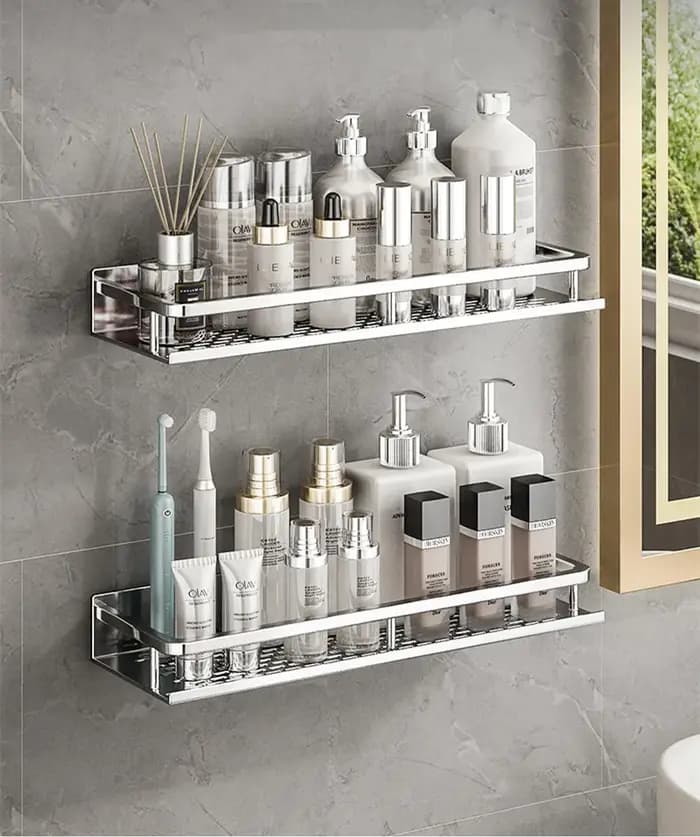 Organisateur d'étagère de salle de bain 30-50CM