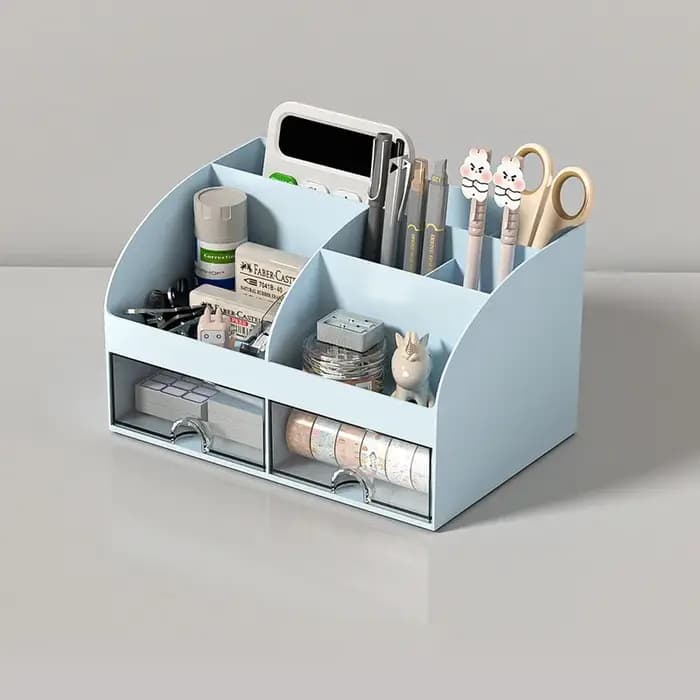 Boîte de rangement de papeterie de bureau à domicile