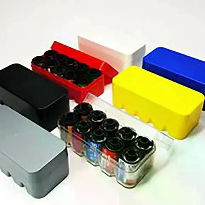 Boîte de rangement en plastique rigide pour films 135 35mm 4x5 noir et blanc multi-formats