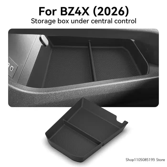 Boîte de rangement pour console centrale de voiture BZ4X 2026