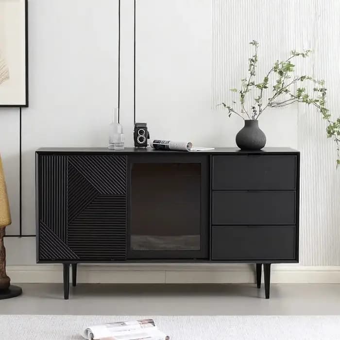 Wabi Sabi armoires de salon simples Premium élégant rustique français