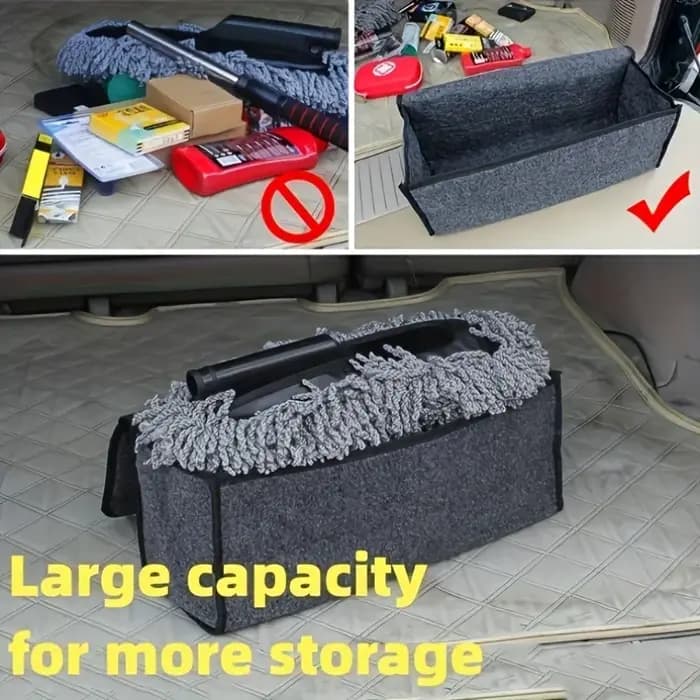 Boîte de rangement pour coffre de voiture