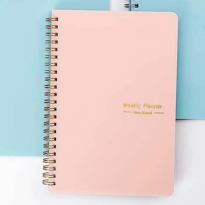 A5 Agenda planificateur anglais carnet