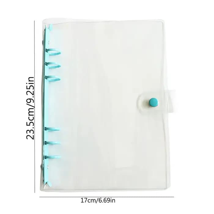 Organiseur de perles pour peinture au diamant 5D A5 avec pages transparentes