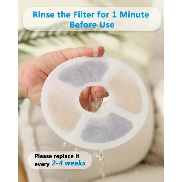 Filtre de remplacement pour fontaine à eau potable pour chien et chat