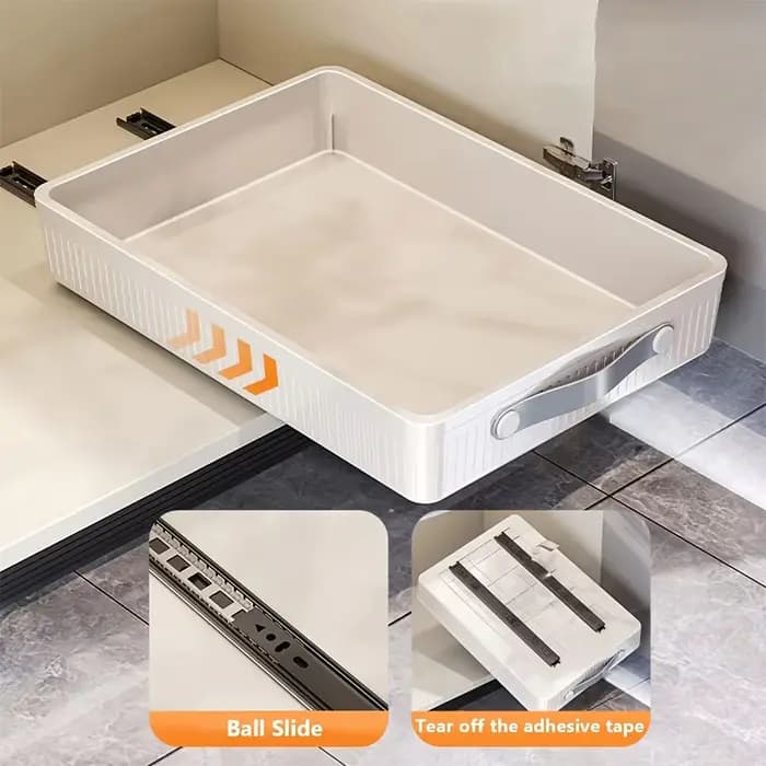 Boîtes de rangement à tiroirs pour armoires de cuisine