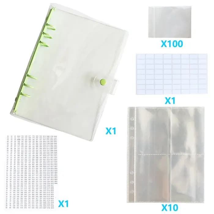 Livre de rangement pour peinture diamant A5