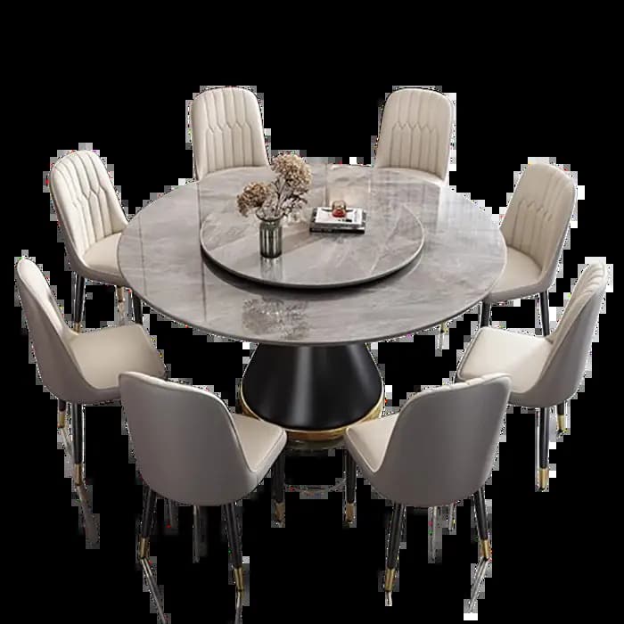 Tables de cuisine de luxe haut chaud garder la décoration Tables à manger Design français Tavolo Rou