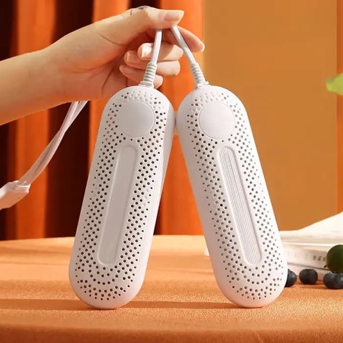 Séchoir à chaussures électrique portable, séchage rapide, avec minuterie, télescopique, lumière UV, compact, pour chaussures et chaussettes à domicile