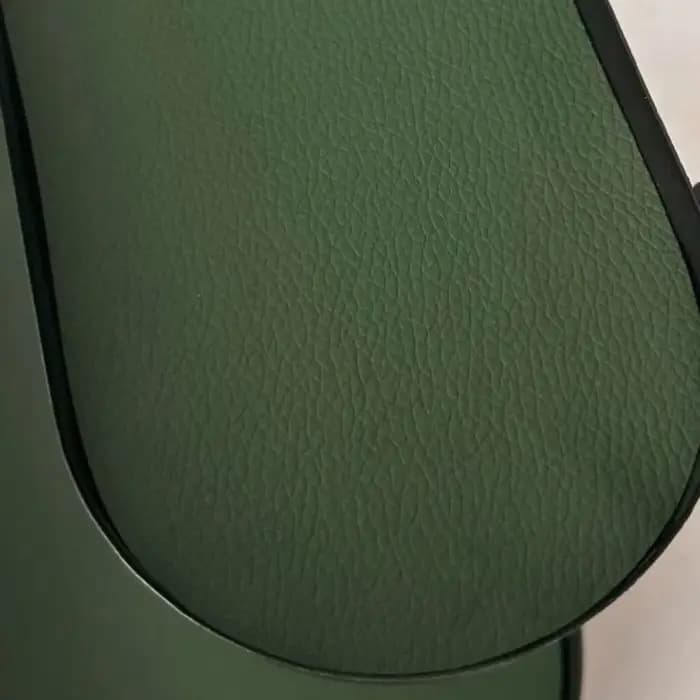 Présentoir de Rangement Cosmétique en Fer avec Coussin en Cuir