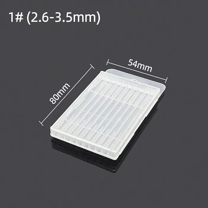 Mallette de rangement vide pour perceuse hélicoïdale en plastique et accessoires pour outils ; Boîte