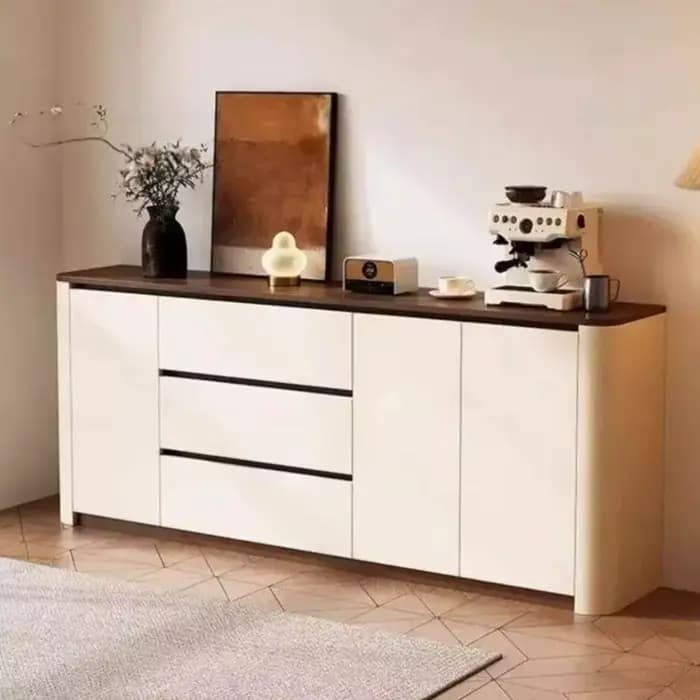 Étagère de rangement de luxe sur pied pour salon