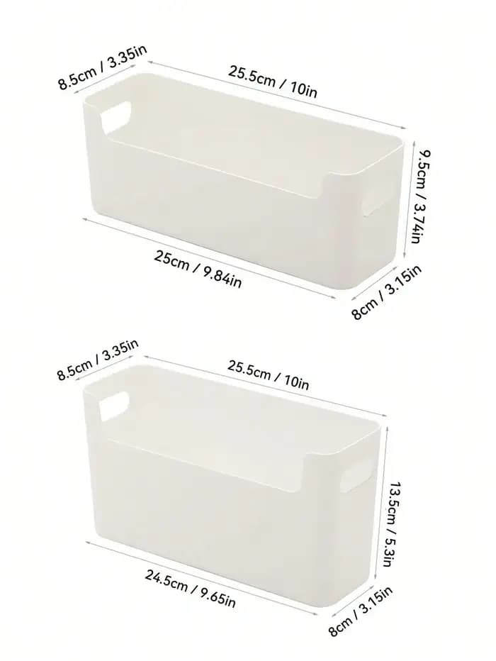 WORTHBUY Boîte de rangement de cuisine en plastique