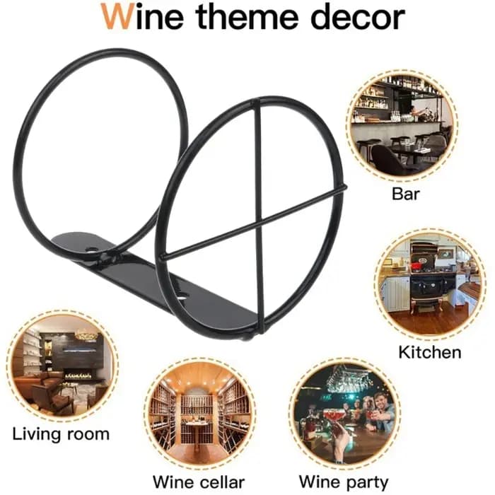 Porte-bouteille vin présentoir, cintre, Organization cuisine