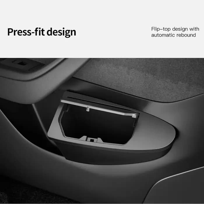 Poubelle de rangement pour porte avant YZ pour Tesla Model Y/YL Juniper