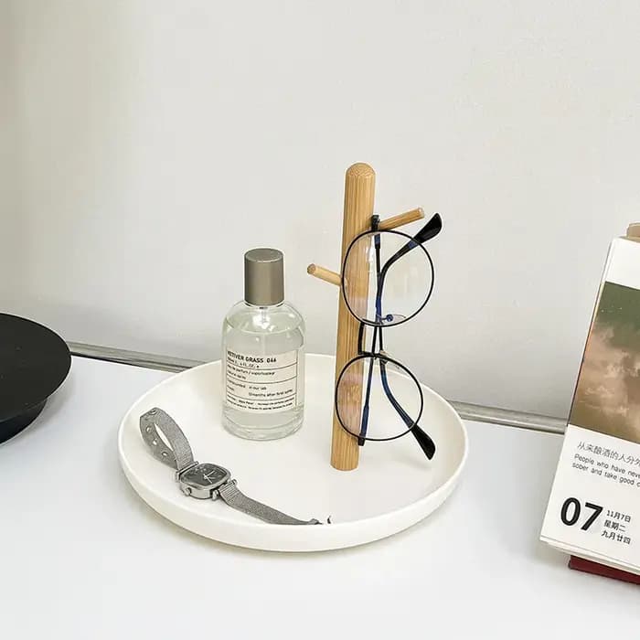 Plateau de rangement de clés créatif