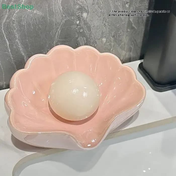 ♥ ♥ ♥ Boîte à savon en coquillage