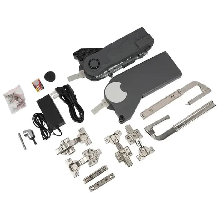 Support de porte pliante pour armoire de cuisine électrique