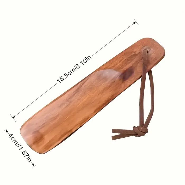 Chausse-pied en bois anti-rayures