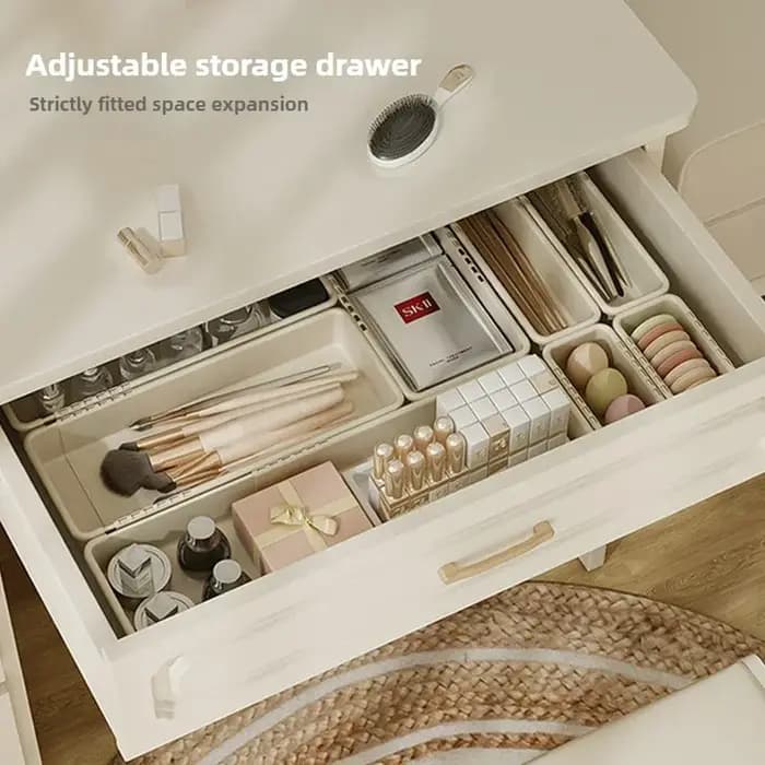 Boîte de rangement de séparation évolutive