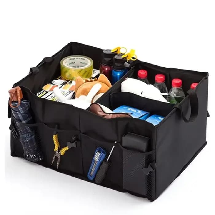 Boîte de rangement pour voiture de grande capacité