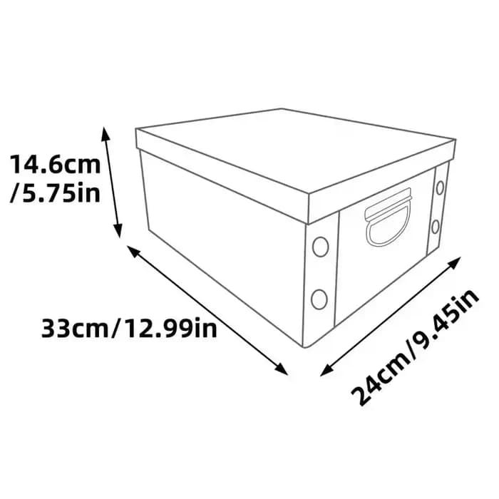 Boîtes de rangement pliables à motifs floraux