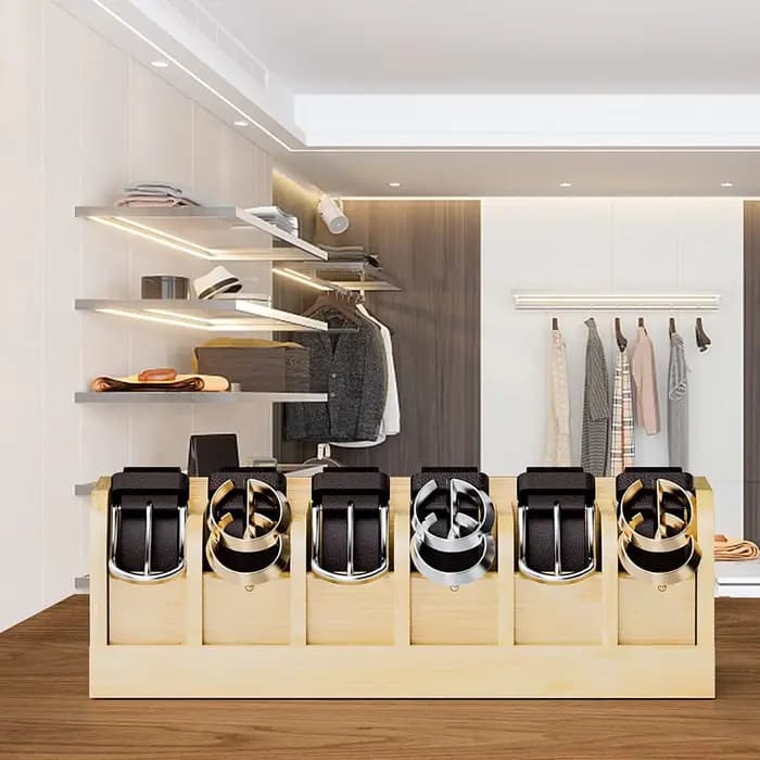 Boîte de Rangement en Bambou pour Homme et Femme